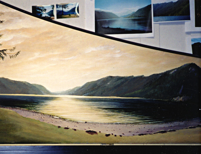 Owen Daly Grimaldi with Landscape