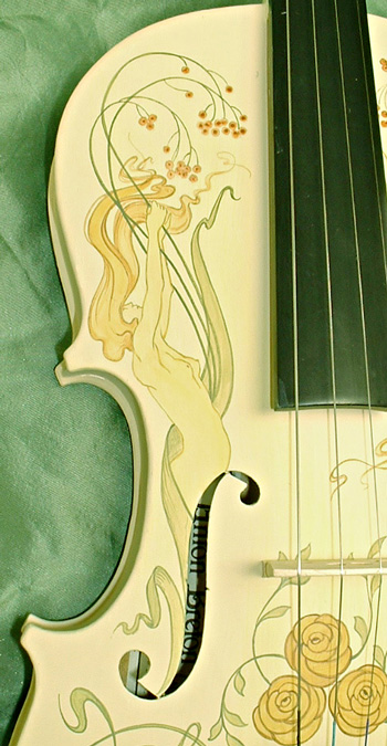 Viennese Art Nouveau "Jugendstil" Violin